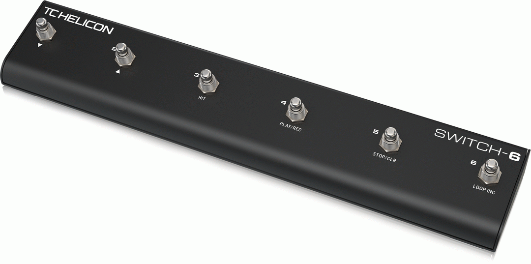 THE TC HELICON SWITCH-6 FOOTSWITCH
