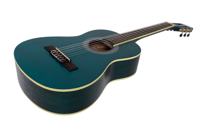 Sanchez 1/2 Size Student Classical Guitar Pack (Blue)