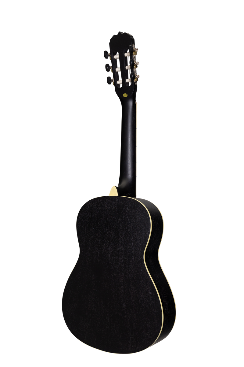 Sanchez 1/2 Size Student Classical Guitar with Gig Bag (Black)