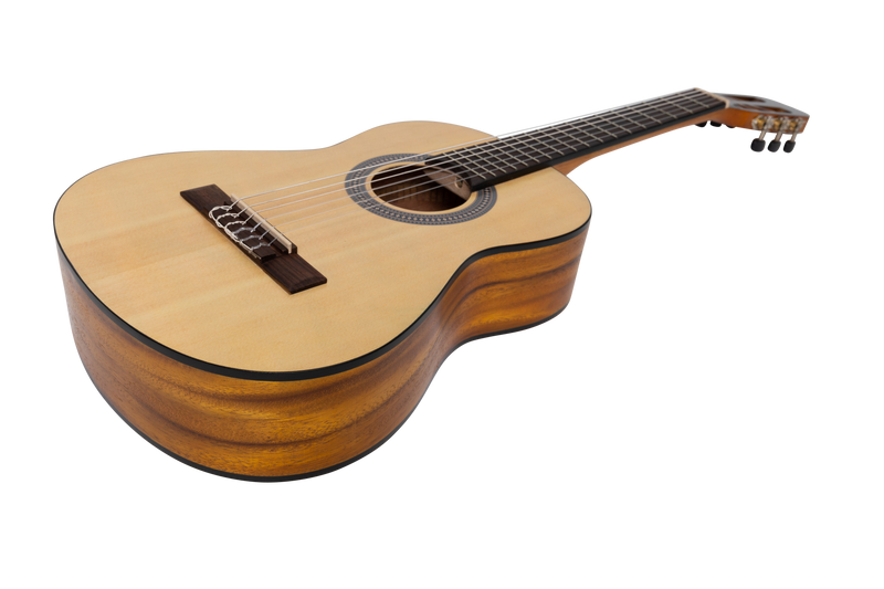 Sanchez 1/2 Size Student Classical Guitar with Gig Bag (Spruce/Koa)