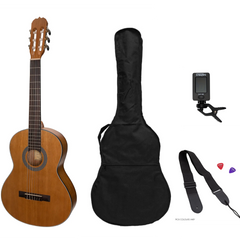 Sanchez 1/4 Size Student Classical Guitar Pack (Acacia)
