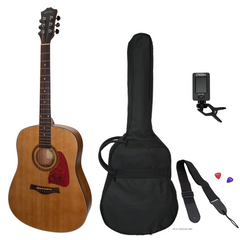 Sanchez Acoustic Dreadnought Guitar Pack (Acacia)