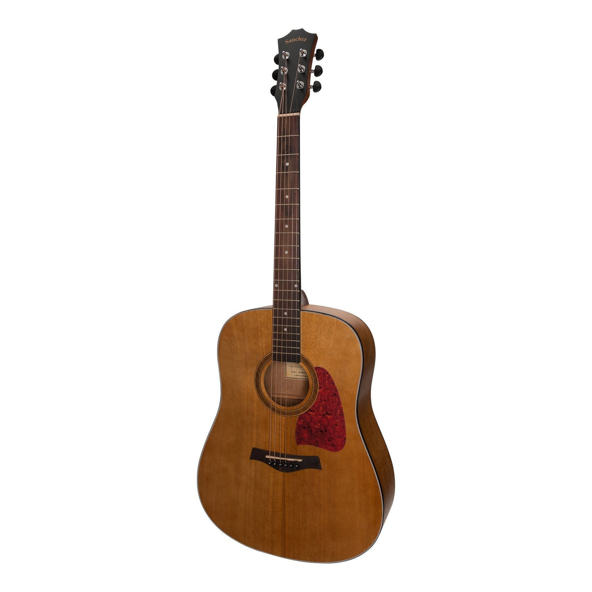 Sanchez Acoustic-Electric Dreadnought Guitar Pack - Acacia