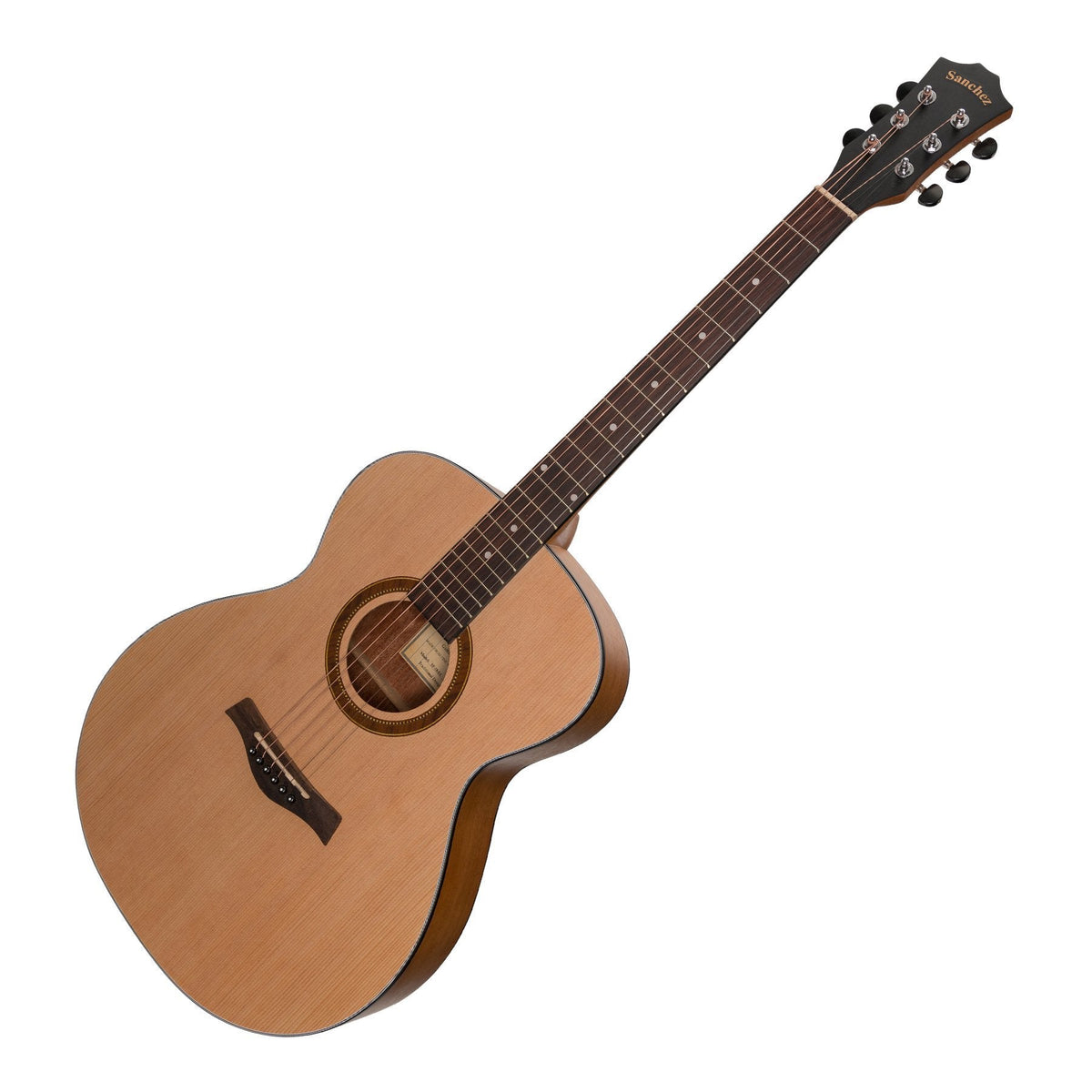 Sanchez Acoustic Small Body Guitar (Spruce/Acacia)