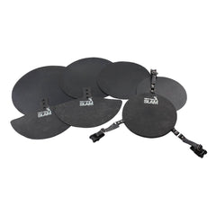 Slam 7-Piece Drum Kit Mute Pad Set (Fusion 16