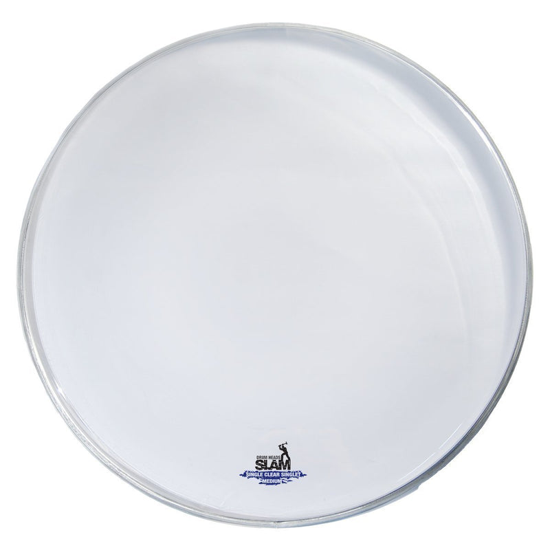 Slam Single Ply Clear Medium Weight Drum Head (10")