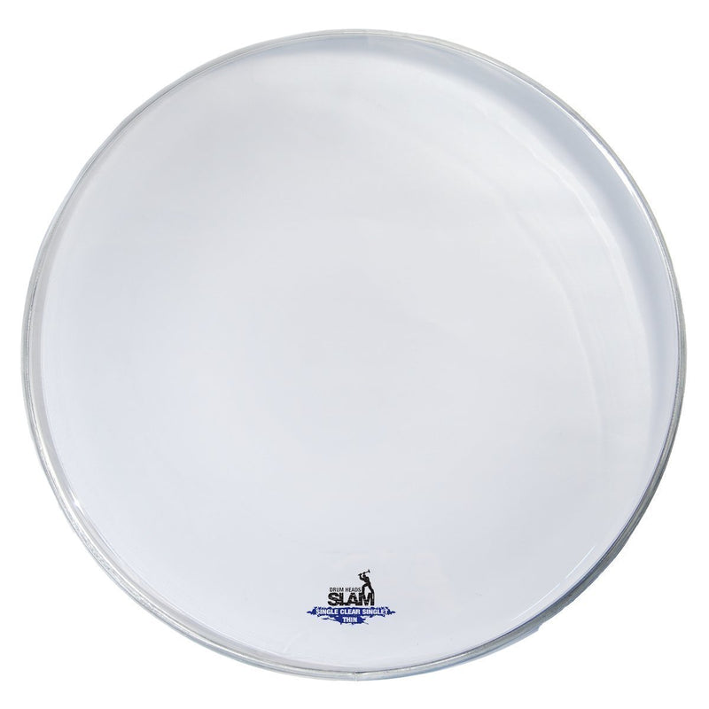 Slam Single Ply Clear Thin Weight Drum Head (12")