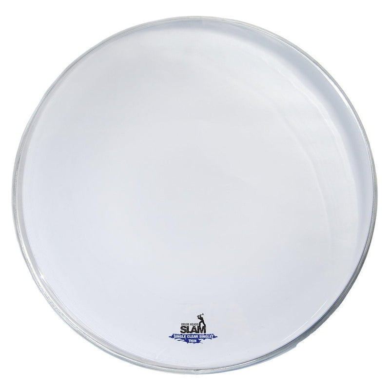 Slam Single Ply Clear Thin Weight Drum Head (20")