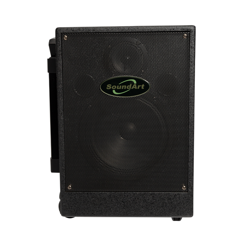 SoundArt 65 Watt Rechargeable Wireless PA System with DVD Player