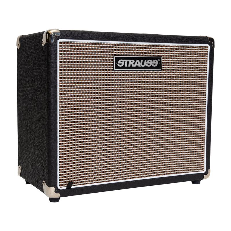 Strauss 1x10 30 Watt Open Back Speaker Cabinet (Black)