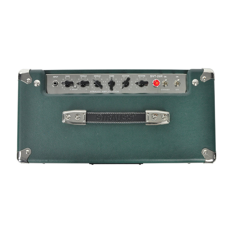 Strauss SVT-20R 20 Watt Combo Valve Amplifier with Reverb (Green)