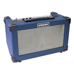 Strauss 'Streetbox' 20 Watt Solid State Rechargeable DC Amplifier (Blue)