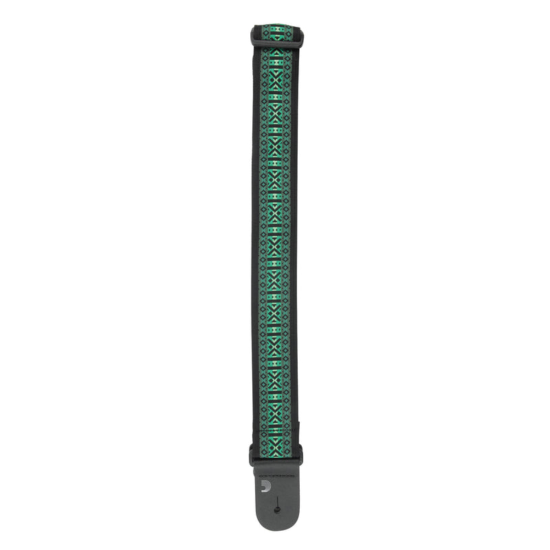 D'Addario Guitar Strap, Monterey 3, Green