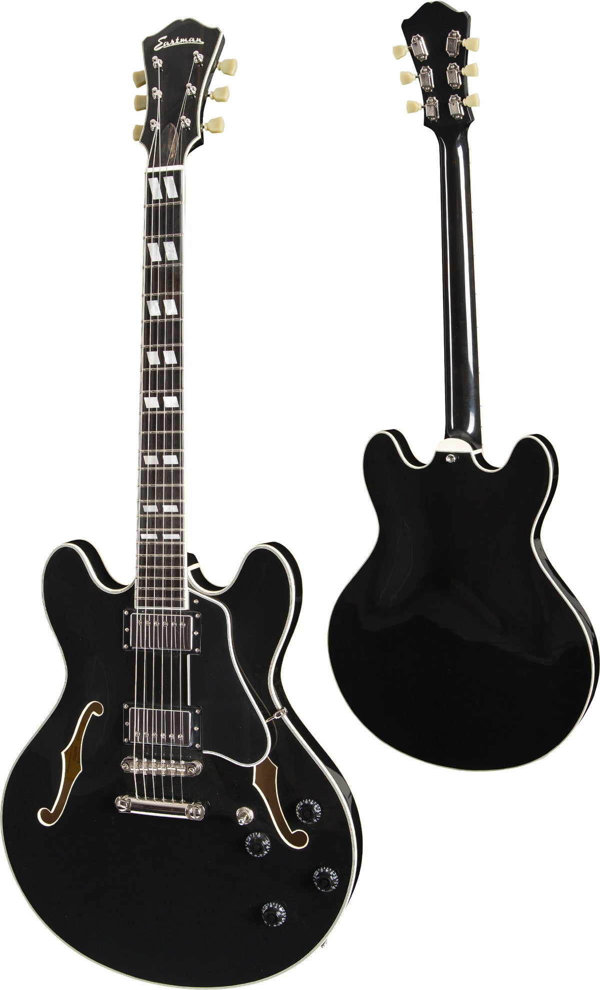 Eastman T486 Electric Guitar - Black