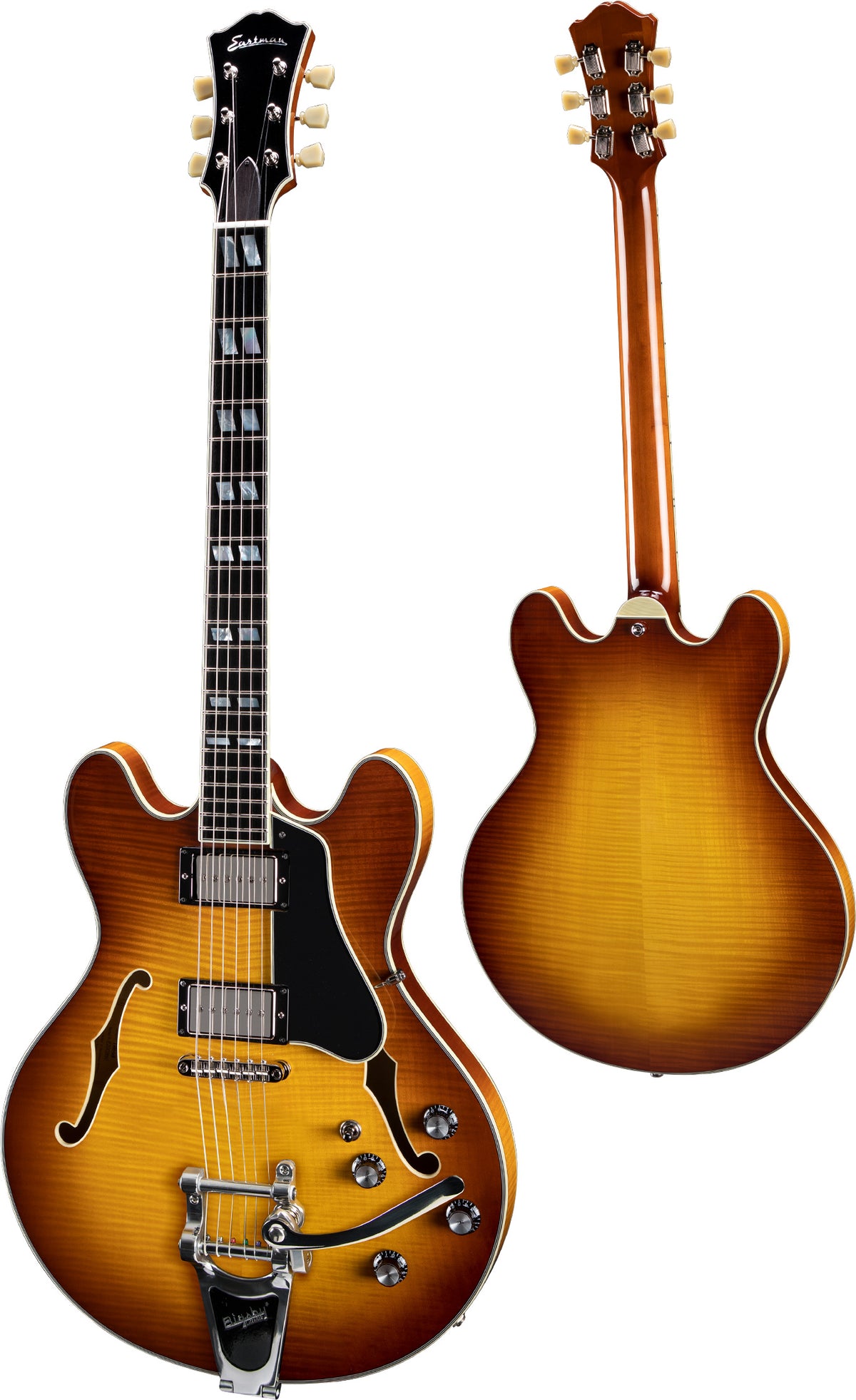 Eastman T486B Electric Guitar - Goldburst