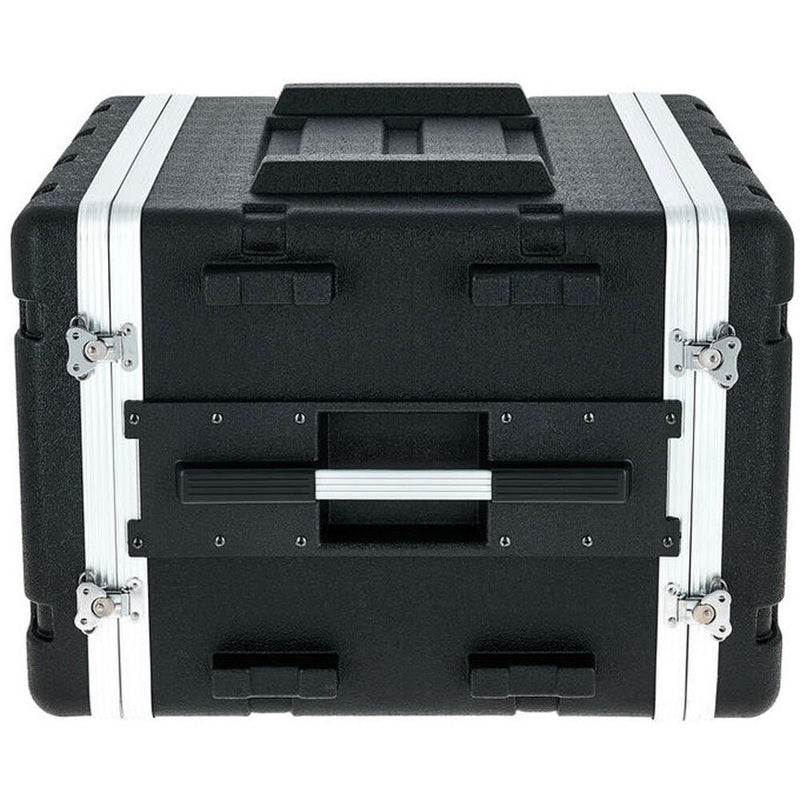 Torque ABS 8-Unit Rack Case with Wheels in Black
