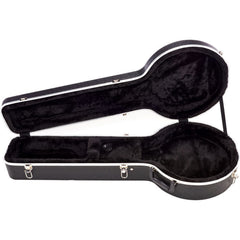 Torque Deluxe Molded ABS Banjo Case in Black Finish