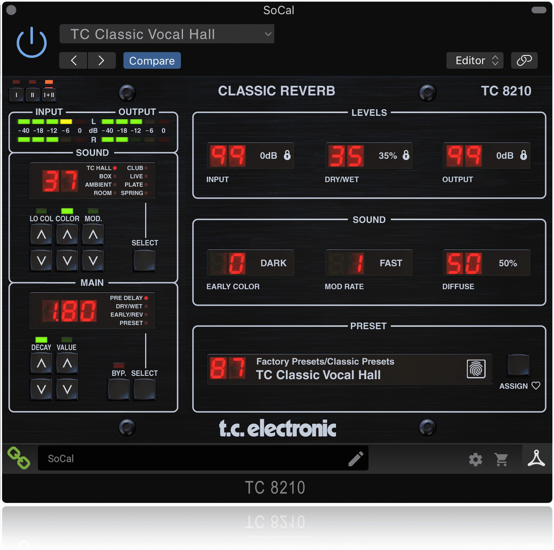THE TC ELECTRONIC TC8210 NATIVE / TC8210-DT