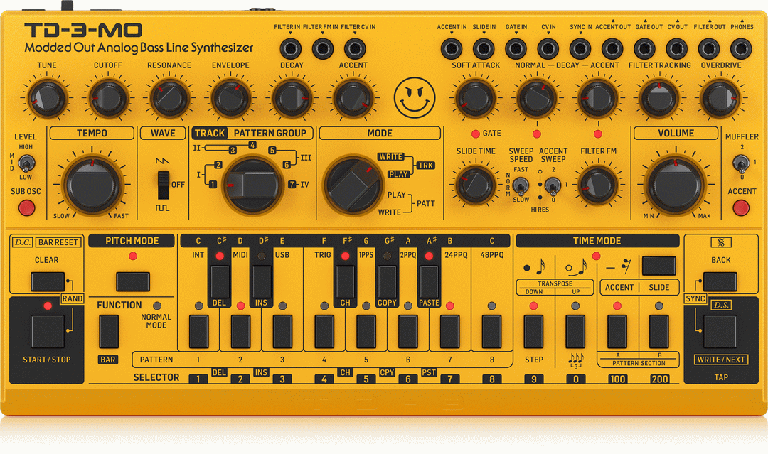 Behringer TD3MOAM Modded Out Analog Bass Synth