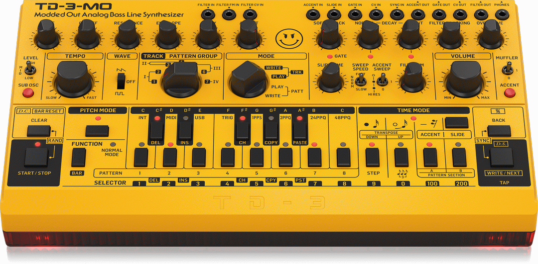 Behringer TD3MOAM Modded Out Analog Bass Synth