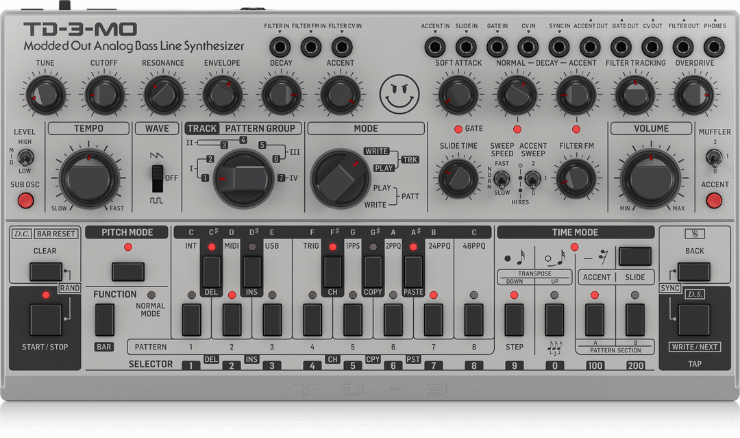 Behringer TD3MOSR Modded Out Analog Bass Synth