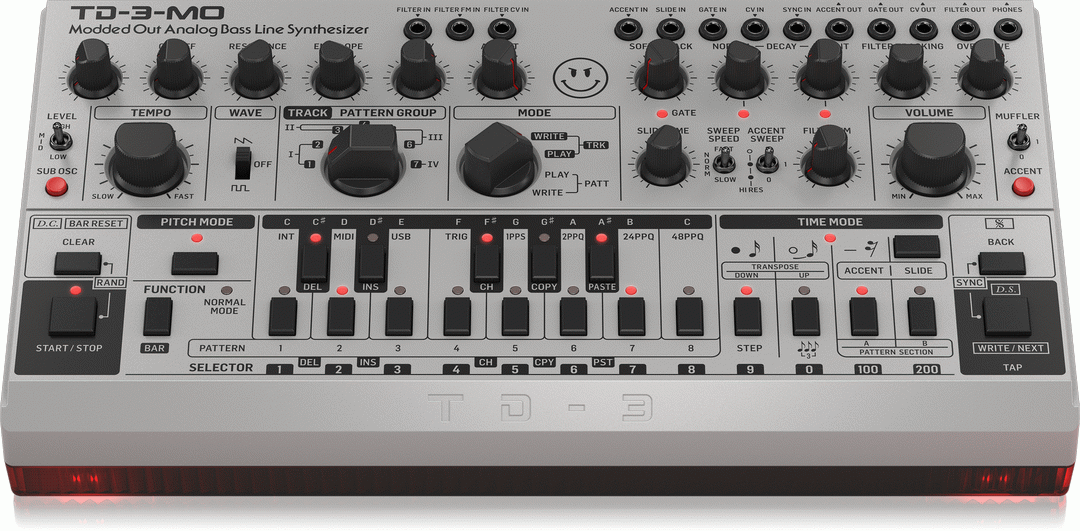 Behringer TD3MOSR Modded Out Analog Bass Synth