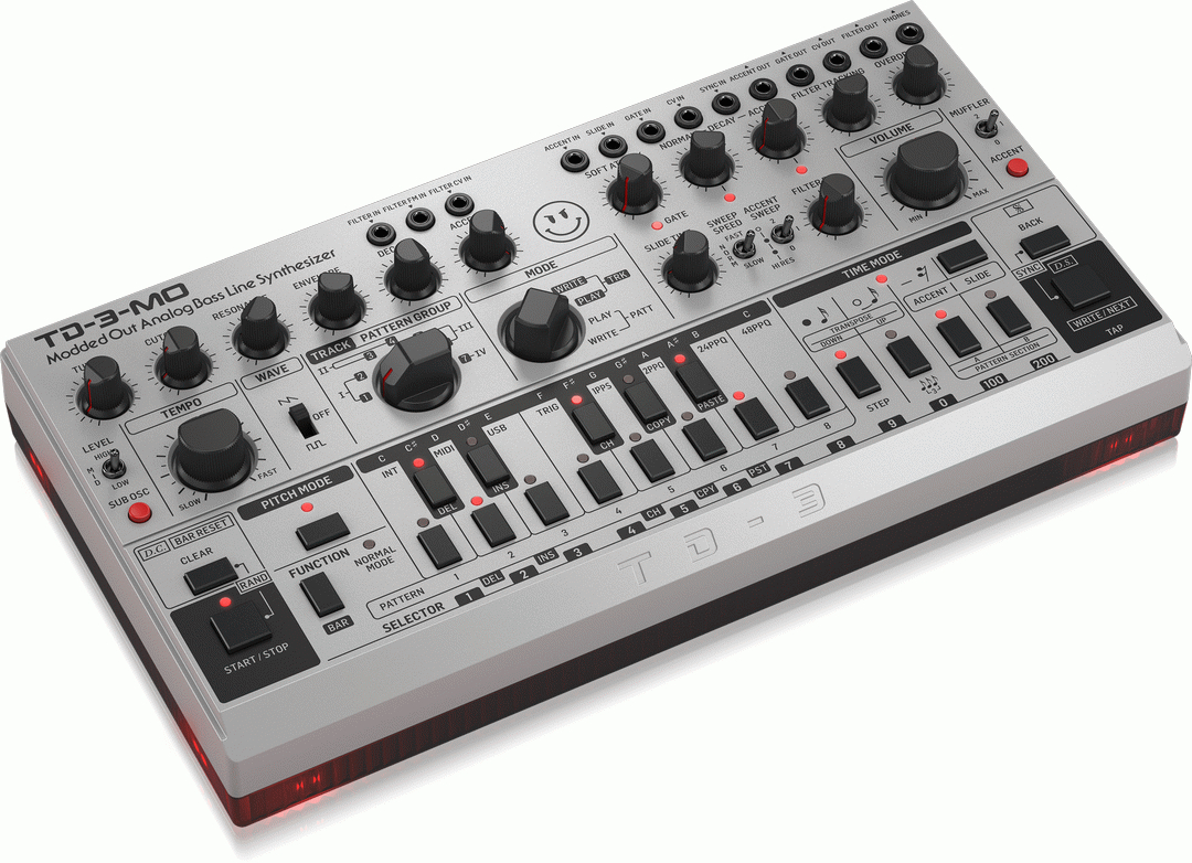 Behringer TD3MOSR Modded Out Analog Bass Synth