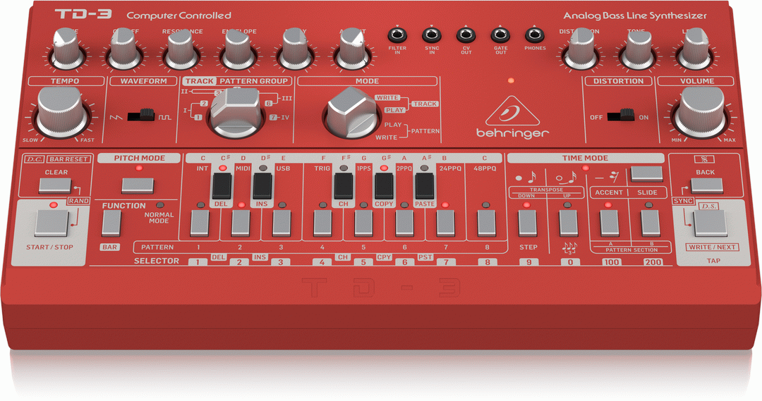 Behringer TD3 RD Analog Bass Line Synth