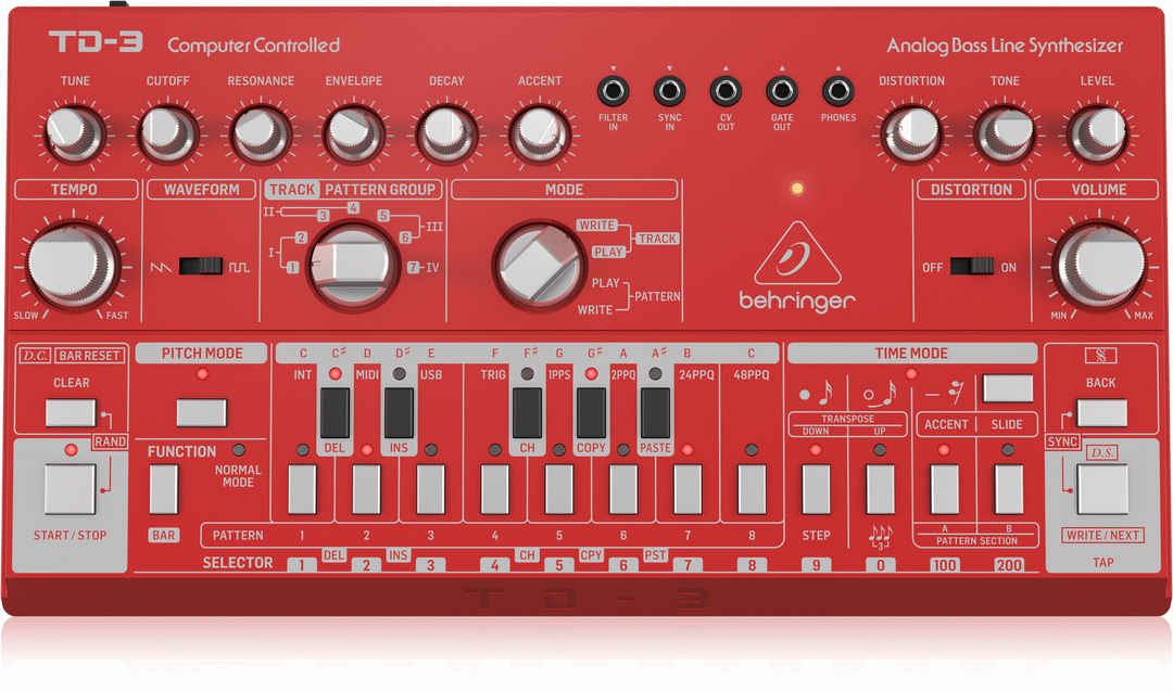 Behringer TD3 RD Analog Bass Line Synth