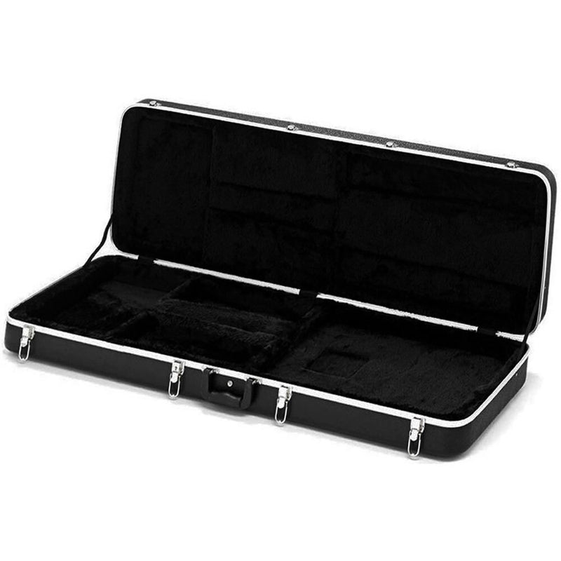 Torque Deluxe ABS Rectangular Electric Guitar Case in Black Finish