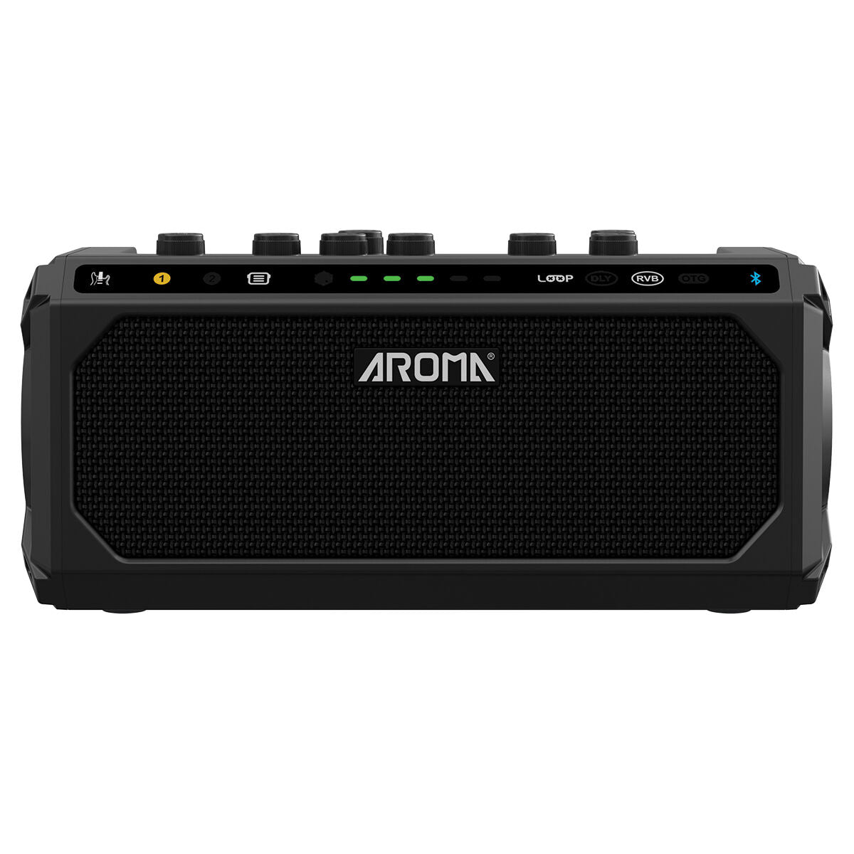Aroma 10W Electric Guitar Amplifier with Drum Machine and dual footswitch [TG-10]