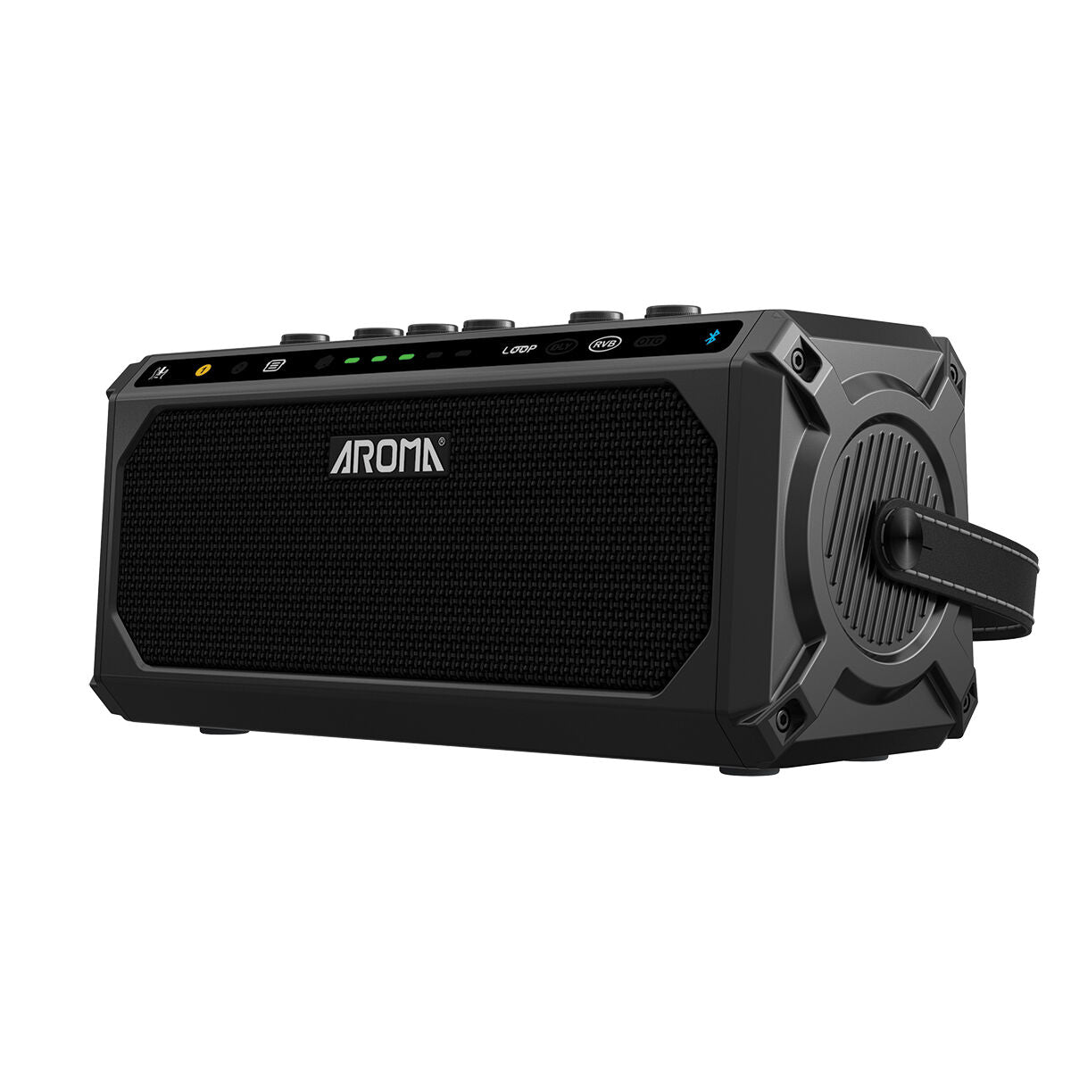 Aroma 10W Electric Guitar Amplifier with Drum Machine and dual footswitch [TG-10]