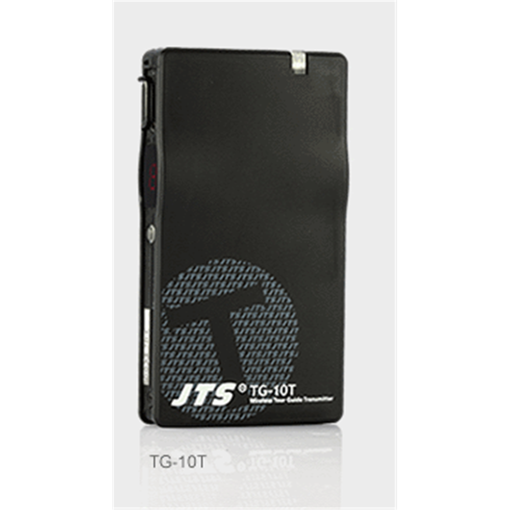 JTS TG-10T tour guide portable tx with CM-801S microphone 520-544MHz (TG10TMBV)