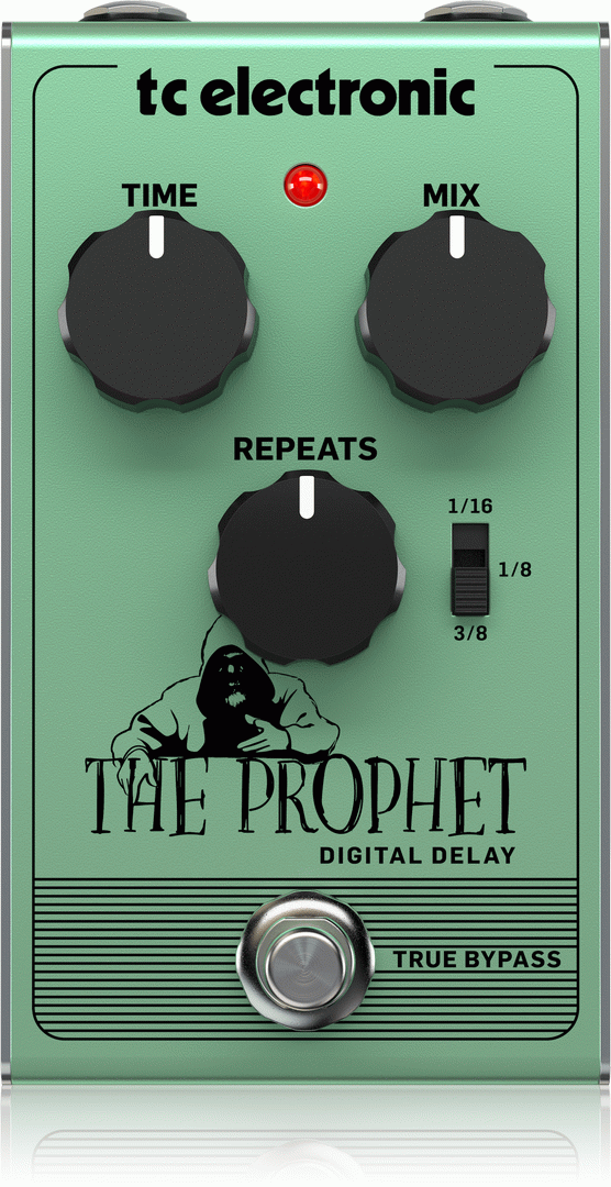 THE TC ELECTRONIC THE PROPHET DIGITAL DELAY