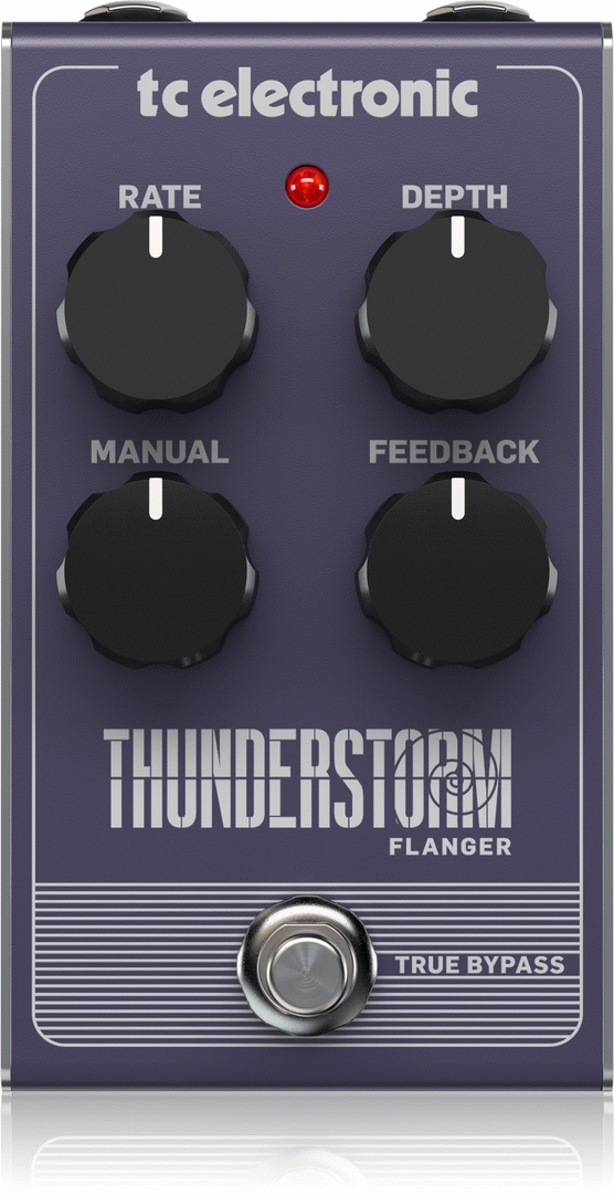 THE TC ELECTRONIC THUNDERSTORM FLANGER
