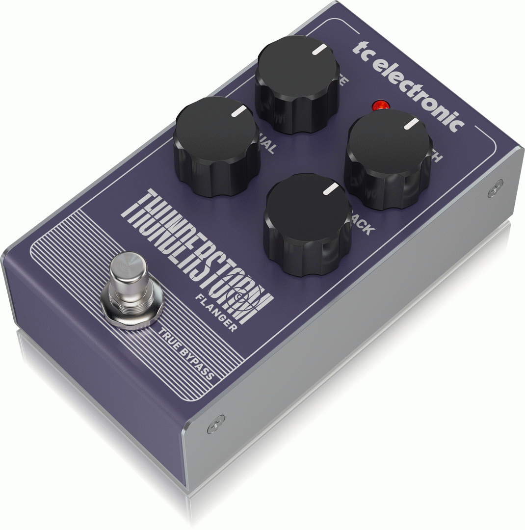THE TC ELECTRONIC THUNDERSTORM FLANGER