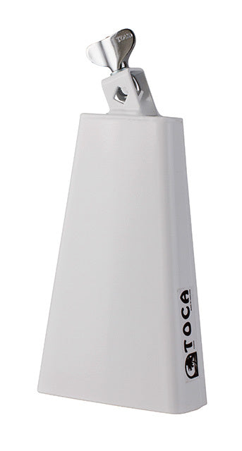 Toca Contemporary Series Mambo Bell with Mount in White