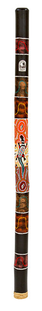 Toca Didgeridoo 47" Bamboo Gecko Design with Carry Bag