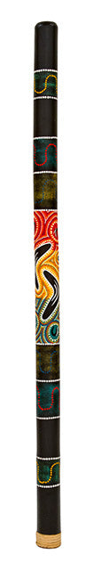 Toca Didgeridoo 47" Bamboo Kangaroo Design with Carry Bag