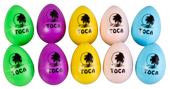 Toca Egg Shakers - Pk 10