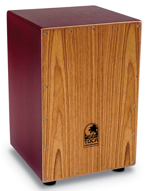 Toca Colorsound Cajon Series Wooden Cajon in Red