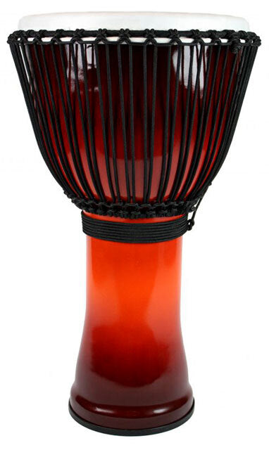Toca Freestyle 2 Series Rope Tuned Djembe 10" in African Sunset