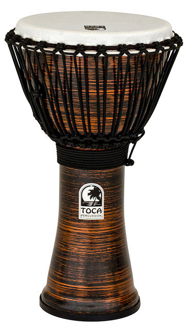 Toca Freestyle 2 Series Djembe 10" in Spun Copper