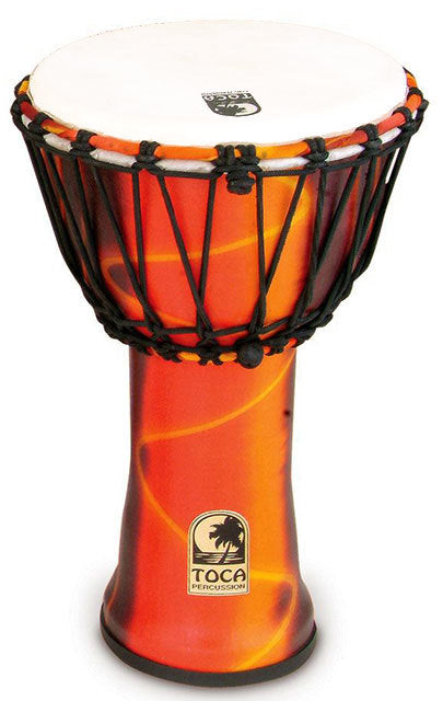 Toca Freestyle 2 Series Djembe 9" in Fiesta