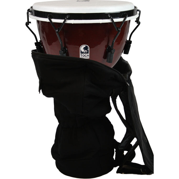 Toca Freestyle 2 Series Mech Tuned Djembe 14" in African Sunset with Bag