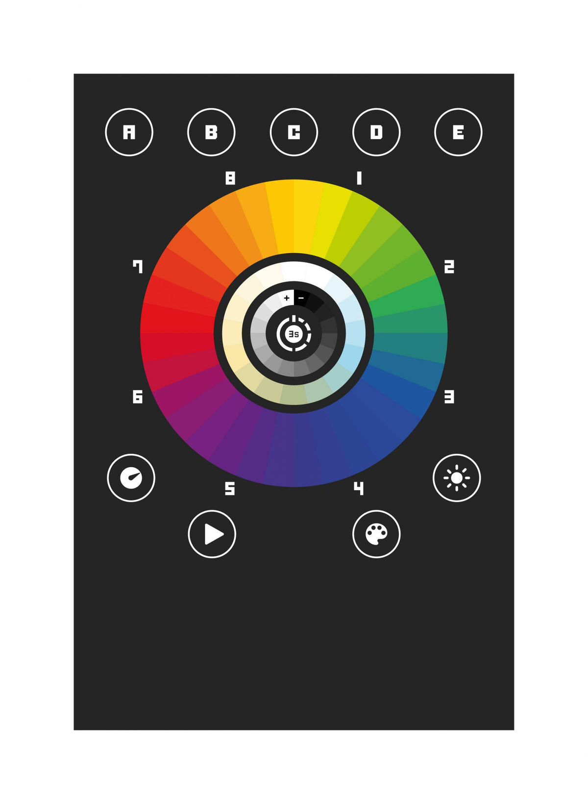 Chromateq Touch 1024 Wall Mounted DMX Controller