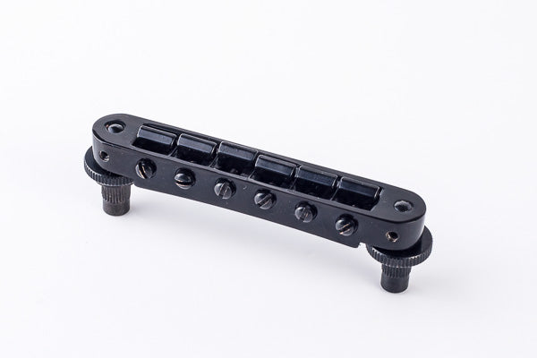 TonePros Tune-O-Matic Bridge, Standard (Small Posts) Black