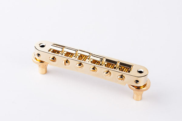 TonePros Tune-O-Matic Bridge, Standard (Small Posts) Gold