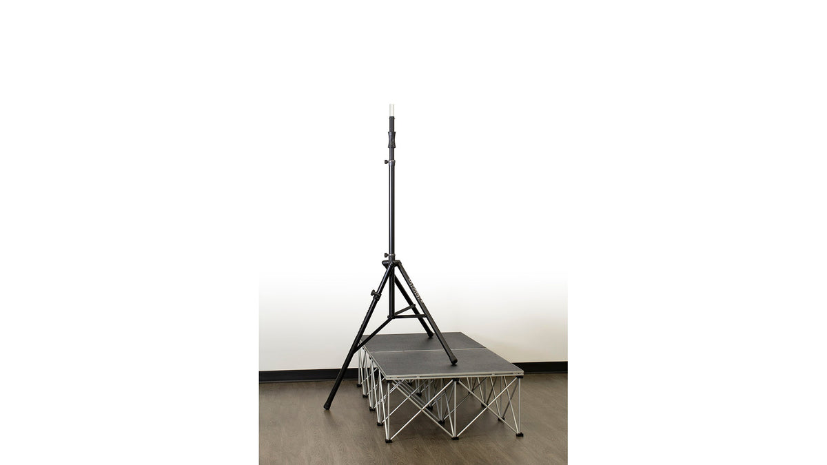 Ultimate Support TS-110BL TS-110BL Tall Speaker Stand with Leveling Leg, Air-Lift