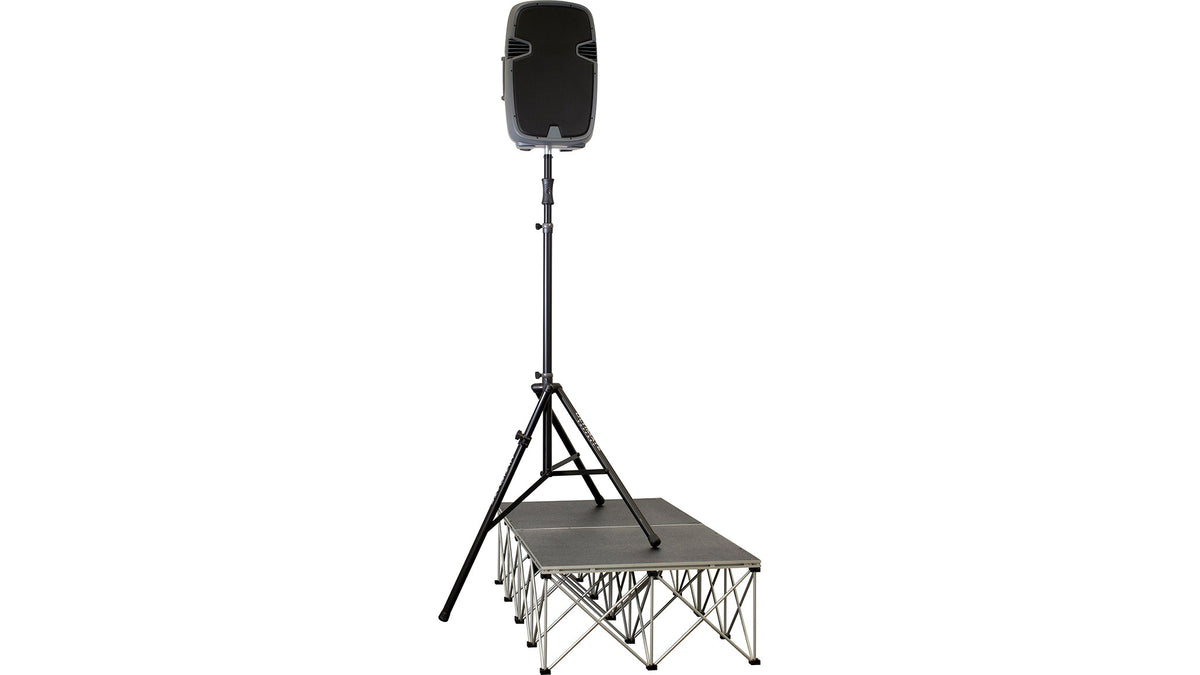 Ultimate Support TS-110BL TS-110BL Tall Speaker Stand with Leveling Leg, Air-Lift